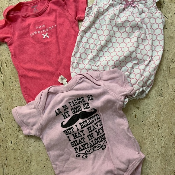 Bundle- Baby Girl Size 12M Dresses, Swim, Shorts, Onesies - Picture 6 of 7